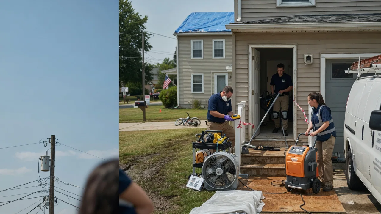 Water Damage Repair in Caledonia, ND near me